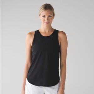Black lululemon Sculpt Tank